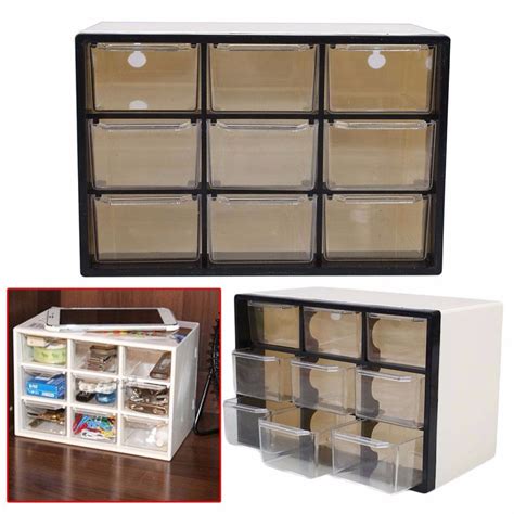 Drawer Plastic Storage Cabinet White Bin Box Chest Of ...