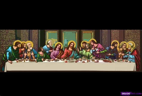 Drawing the last supper, Added by Dawn, April 30, 2017, 8 ...