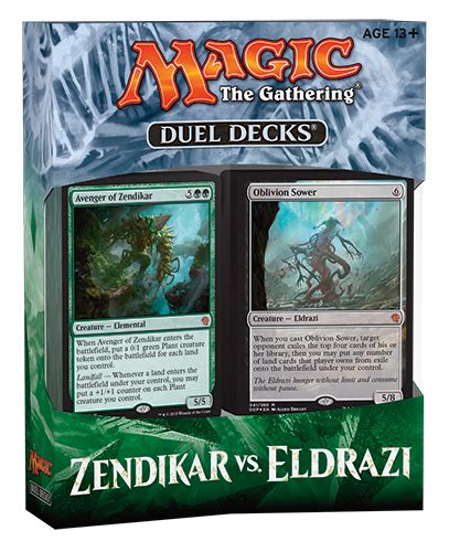 Duel Decks: Zendikar vs. Eldrazi Packaging | MAGIC: THE ...