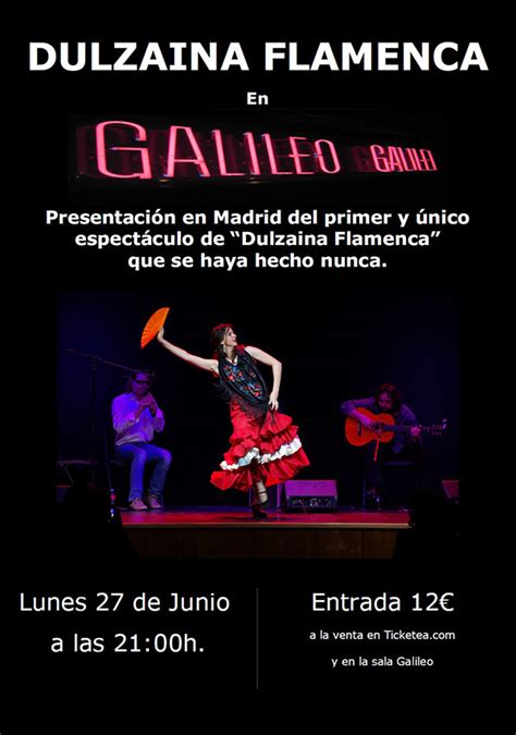 Dulzaina Flamenca en Galileo Galilei   Conciertos de ...