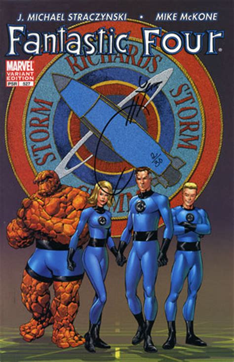 DYNAMIC FORCES®   FANTASTIC FOUR #527   SIGNED BY MARVEL ...