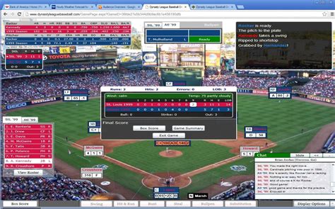 Dynasty League Baseball Online Screenshot #73 for PC ...