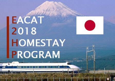 EACAT 2018 homestay program