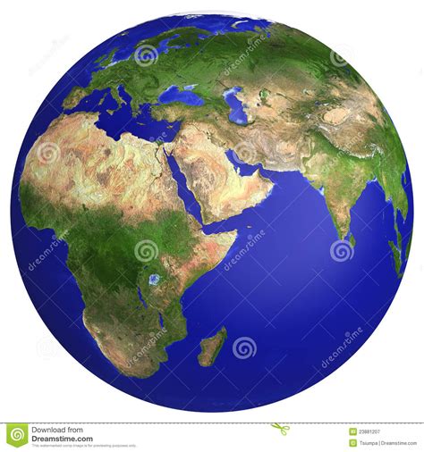 Earth planet globe map stock illustration. Illustration of ...