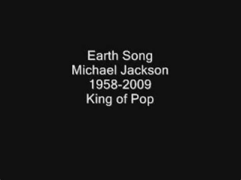 Earth Song   Michael Jackson  HQ Sound + Lyrics    YouTube