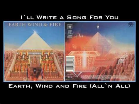 Earth, Wind and Fire   I ll write a song for you   YouTube
