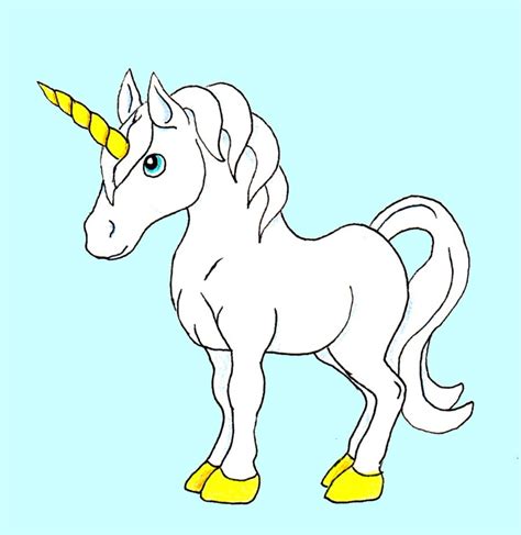 Easy Cute Unicorn Drawing | Wallpapers Gallery