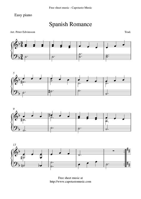 Easy Sheet Music For Piano For Popular Songs images
