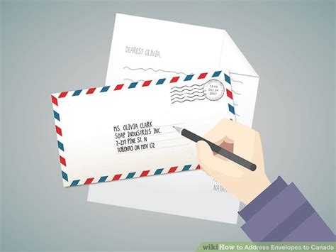 Easy Ways to Address Envelopes to Canada   wikiHow