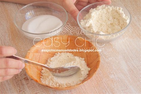 EasyChic: Como hacer pasta de sal para modelado. Arcilla o ...