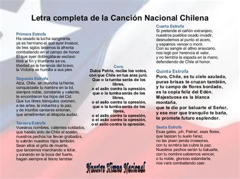 ebles mancer on Twitter:  Himno Nacional de Chile Completo…