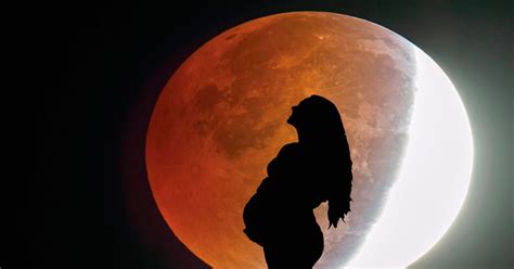 ¿Eclipse lunar y embarazada?, el primer eclipse del 2018 ...