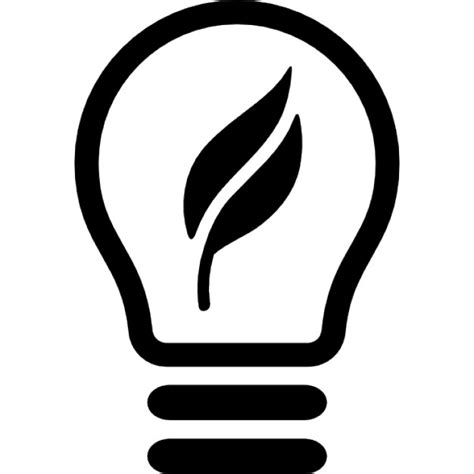 Ecológico símbolo lâmpada | Download Ícones gratuitos