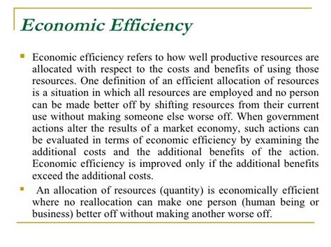 Economic Efficiency images