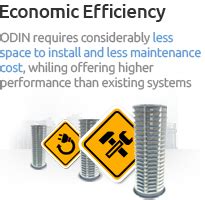 Economic Efficiency   ODIN requires considerably less ...