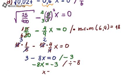 Ecuaciones con raíces y potencias de números periódicos ...