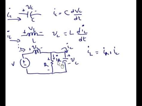 Ecuaciones de un circuito con una bobina y un condensador ...