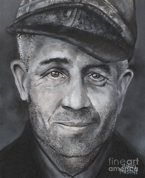 Ed Gein Painting by Michael Parsons