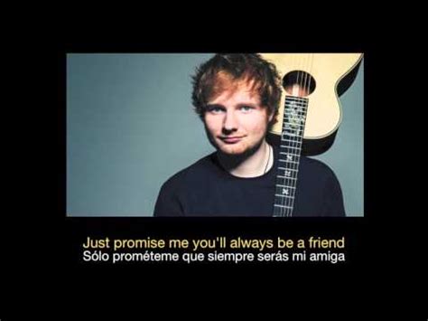 Ed Sheeran   One   letra   ingles   español   YouTube