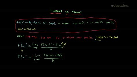 Educatina   Teorema de Fermat