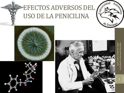 Efectos adversos en el uso de la penicilina