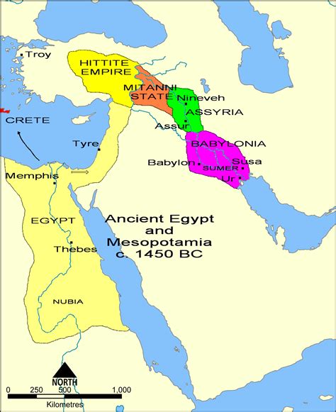 Egypt Region Map