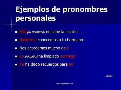 ejemplo de pronombres ejemplo de pronombres palabras y ...