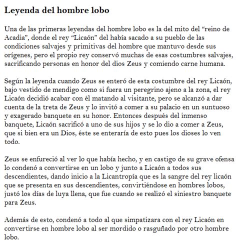 Ejemplos de Leyendas Cortas   Info en Taringa!