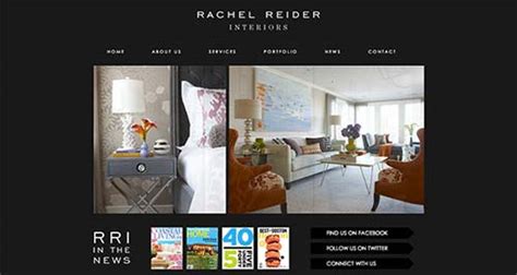 Ejemplos de paginas web de agencias de diseño de interiores