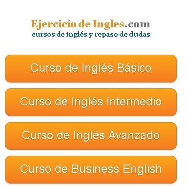 Ejercicio de Inglés, cursos gratuitos de inglés online ...