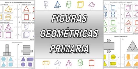 Ejercicios de figuras geométricas para primaria