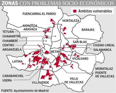El 24% de los madrileños vive en barrios vulnerables al ...