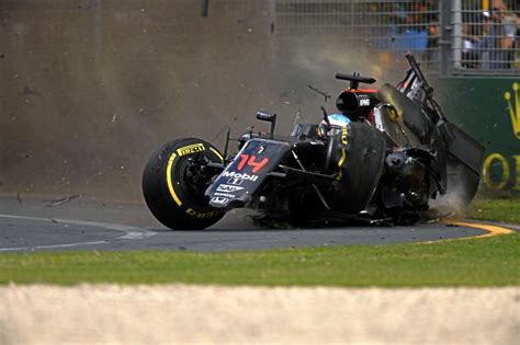 El accidente de Fernando Alonso, en imágenes   Foto 2 de ...