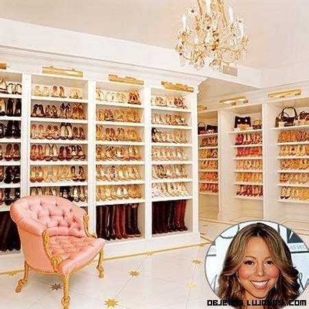 El armario zapatero de Mariah Carey