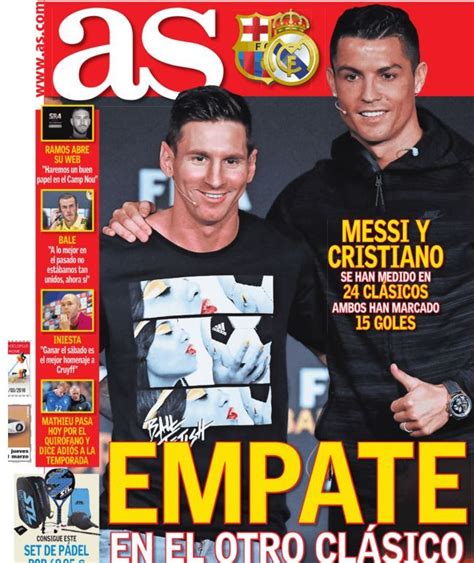 El Barcelona vs Real Madrid acapara las portadas de los ...