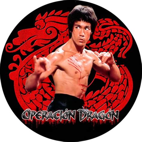 El Beasto Shop   Chapa Bruce Lee Operación Dragón