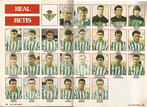 El Betis en Don Balón 1991 | Historia del Real Betis