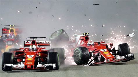 El brutal accidente que protagonizó Ferrari en Singapur ...