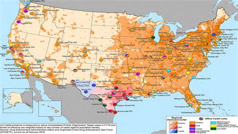 El Chapo  amplió su control territorial en Estados Unidos ...