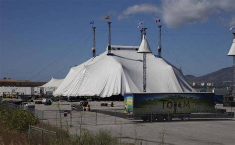 El Circo del Sol levanta su gran carpa en Málaga | Diario Sur