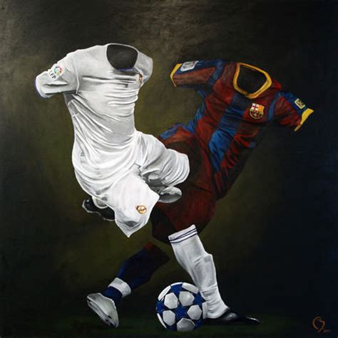El Clasico  Painting art prints and posters by betirri ...