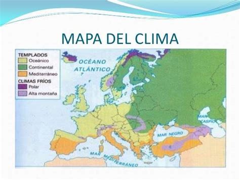 El clima en Europa