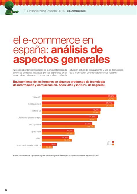 El comercio electrónico en España   Observatorio Cetelem 2014