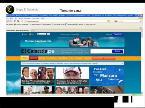 El Comercio.pe web formatos 2011