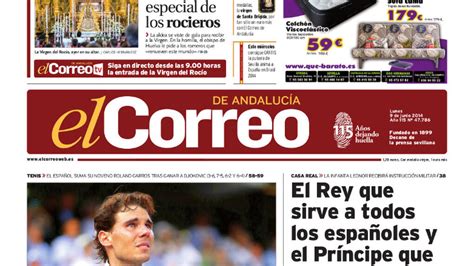 El Correo de Andalucía  fascina con un titular ...