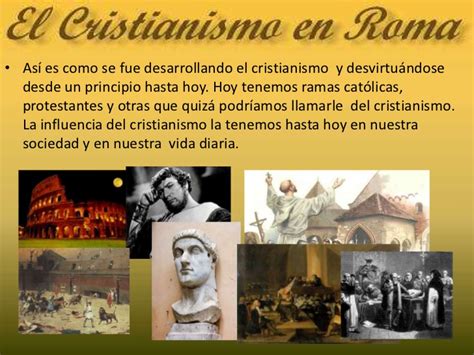 El cristianismo en roma