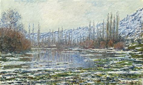 El deshielo en Vétheuil   Monet, Claude | Museo Thyssen ...