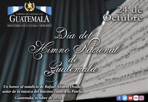 El Día del Himno Nacional de Guatemala se conmemora en ...