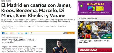 El  Diario As  trata como jugadores del Real Madrid en el ...