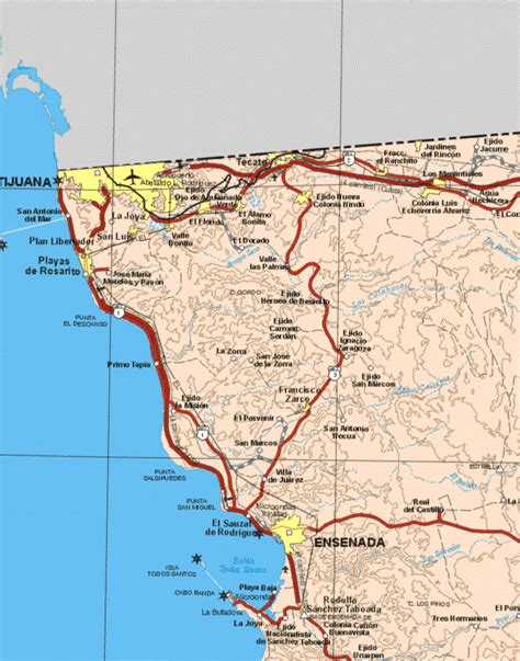 El Dorado Mexico Map